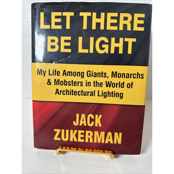 Let There Be Light By Jack Zuckerman Inscribed And Signed Hardback Dust Cover - Picture 2 of 9